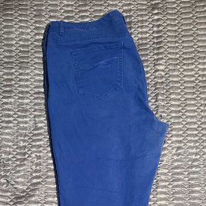 Plus size blue jeans/pants